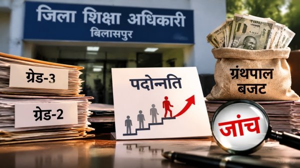 Bilaspur DEO Office: 2021 की पदोन्नति फिर विवादों में, गलत बजट से वेतन बांटने का आरोप
