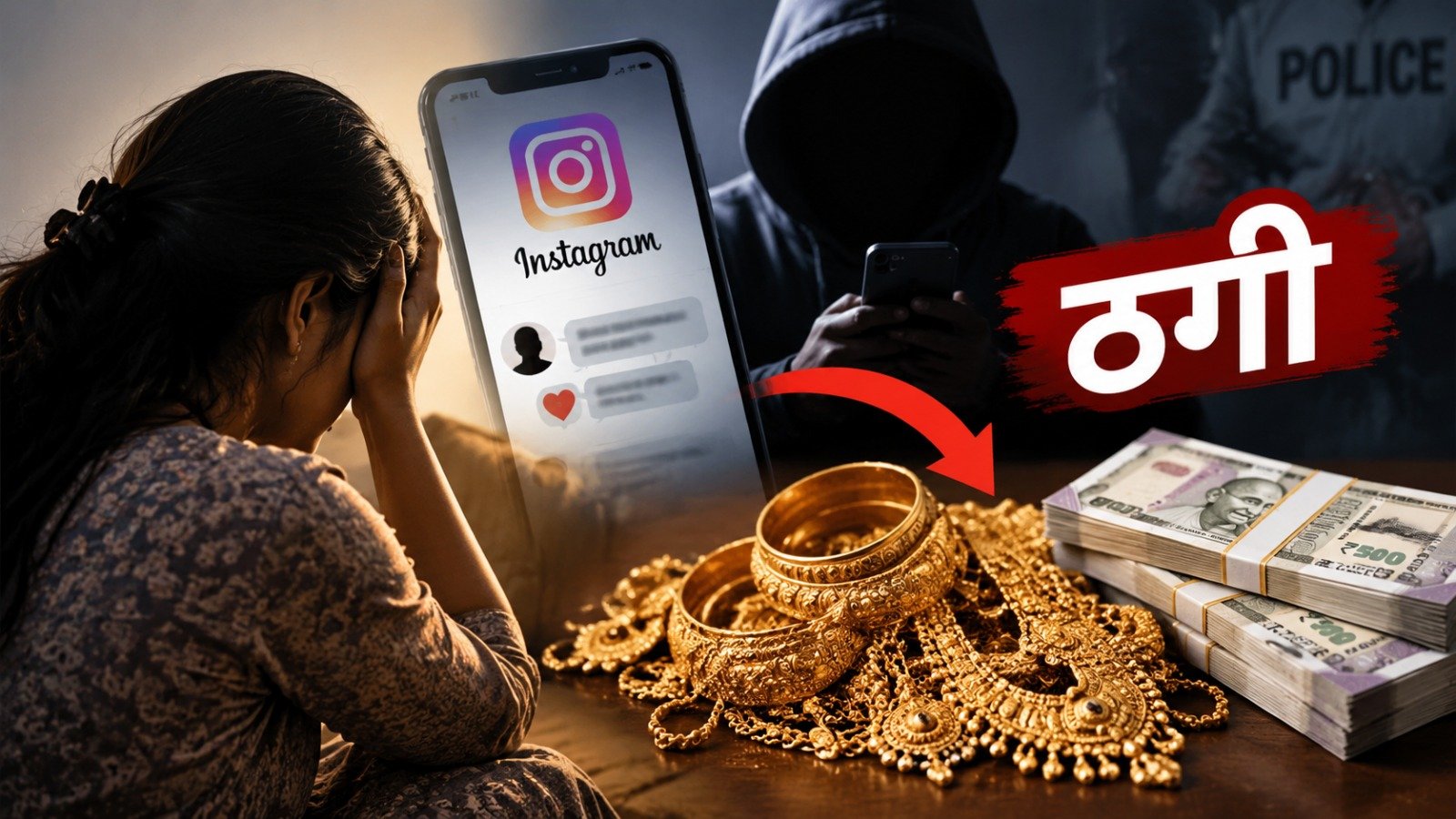 Incident of cyber fraud in Mahasamund (Image Source: AI Photo)
