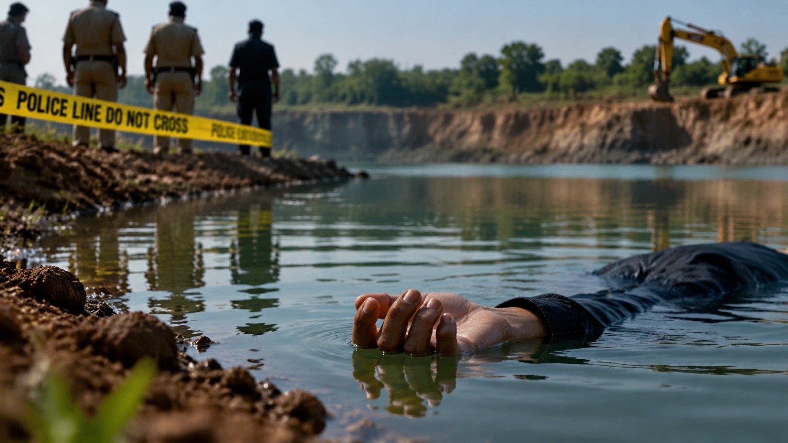 Pendari pond youth death case bilaspur(Image Source: AI Photo)