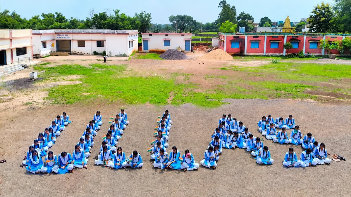 Literacy Awareness Program In Arang ( Image Source - Keertiman Media )