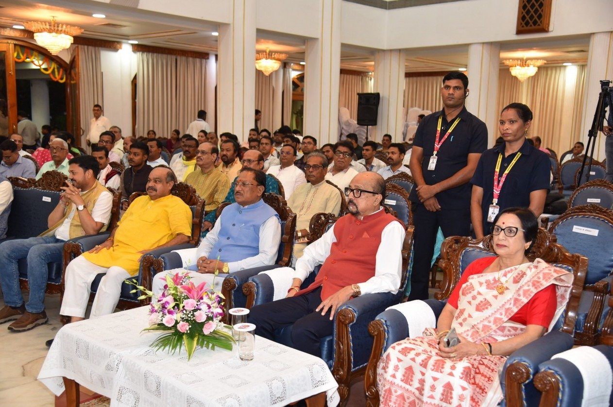 Chhattisgarh pays tribute to Bhupen Hazarika. (Image Source: CGDPR)