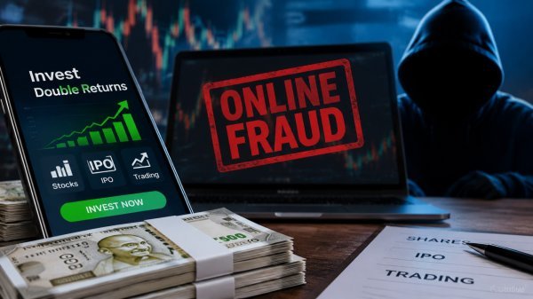Online Fraud: IPO में पैसा दोगुना करने का झांसा, असिस्टेंट मैनेजर से 23.30 लाख की ऑनलाइन ठगी