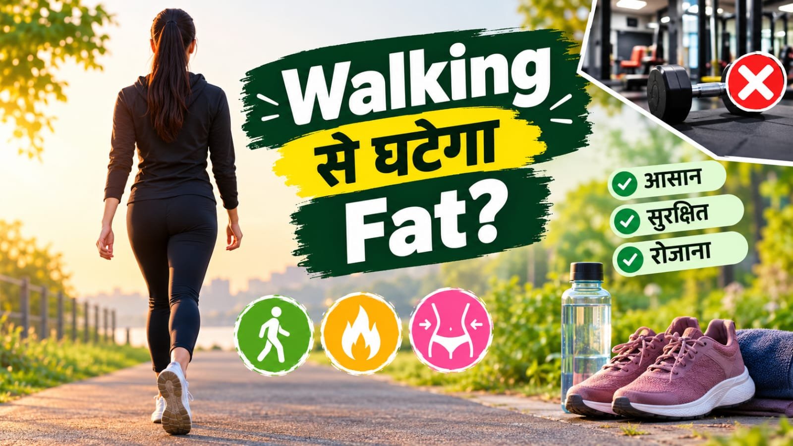 Daily Walk for Fat Loss (Image Source: AI Genrated)