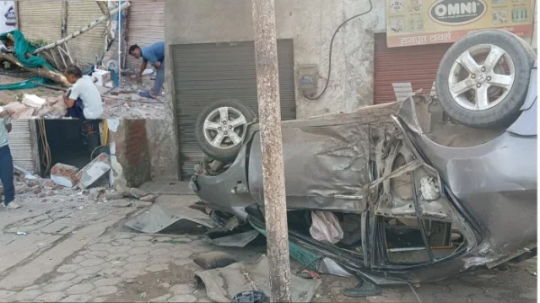 Gwalior Car Accident: 125 किमी/घंटा की रफ्तार से आ रही कार मकान में घुसी, एक की मौत और 3 गंभीर