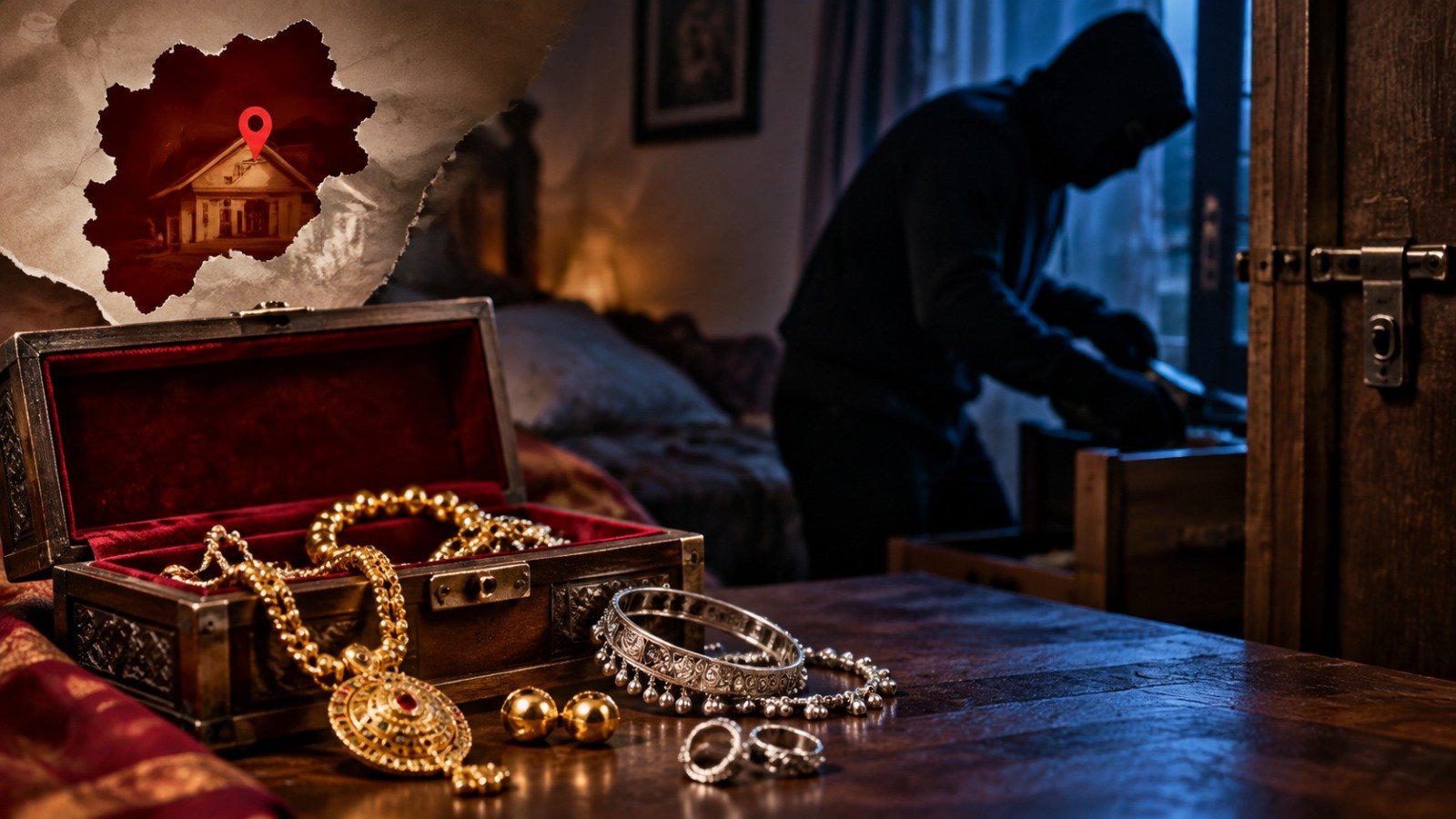 Jewelry theft in Bagbahara (Image Source: AI Photo)