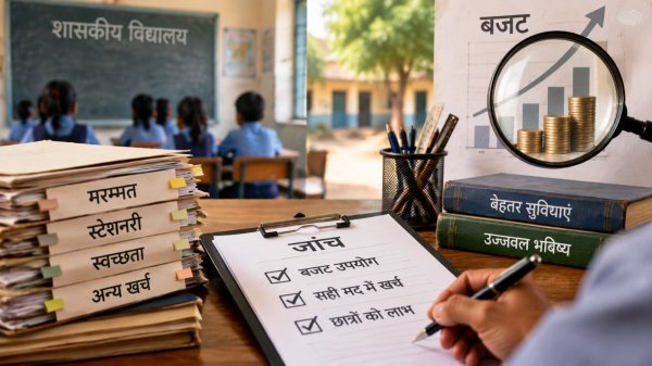 Government Schools Budget: अब ग्राउंड लेवल पर हो रही पाई-पाई का हिसाब किताब, सरकारी स्कूलों को मिले बजट के इस्तेमाल पर कड़ा रुख