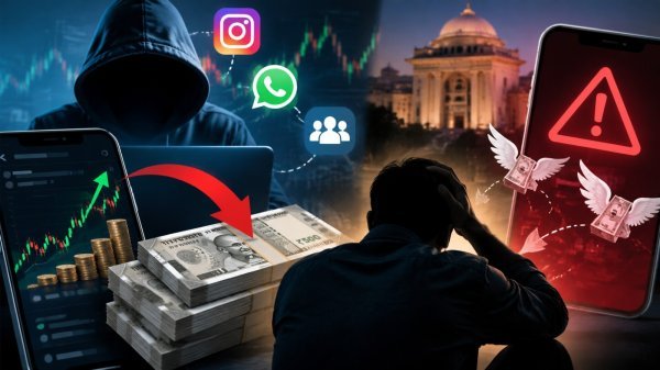 Raipur Cyber Crime: शेयर ट्रेडिंग में मुनाफे का झांसा देकर रायपुर के कारोबारी से 96 लाख की ठगी