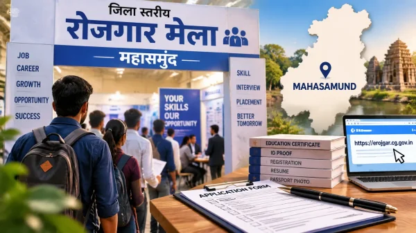 Mahasamund Job Fair: युवाओं के लिए नौकरी का मौका 200 पदों पर होगी भर्ती, ऐसे करें आवेदन