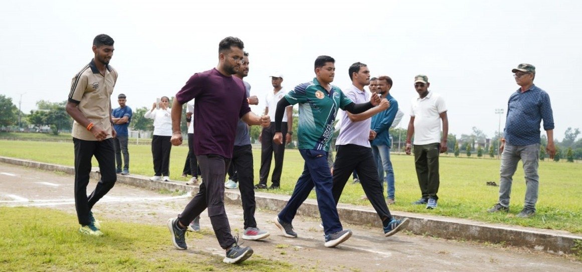 Forest Department Sports Selection Trials in Durg (Image Source: CGDPR)
