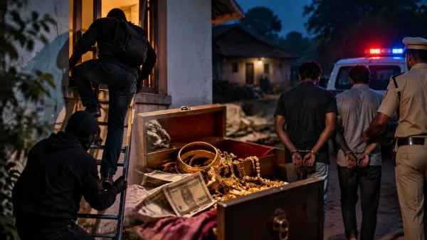 Palamu Theft Case: इंस्पेक्टर के पैतृक घर में चोरी, 5 लाख के जेवर और नकदी लेकर फरार हुए चोर, दो आरोपी गिरफ्तार