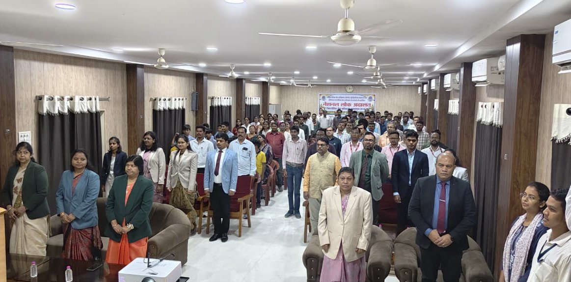 Resolution of cases in the National Lok Adalat (Image Source: Keertiman Media)