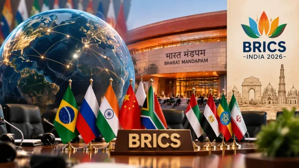 BRICS Summit: भारत मंडपम में आज होगा अहम ओपन सेशन, वैश्विक मुद्दों पर चर्चा