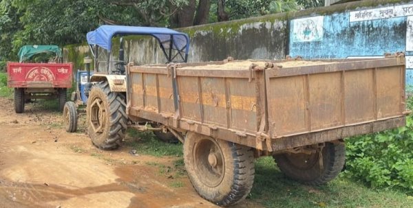GPM illegal mining: CM हेल्पलाइन की शिकायत बनी कार्रवाई का आधार, GPM में जब्त हुए 5 वाहन