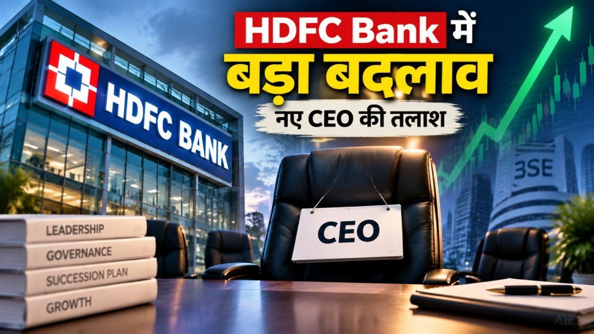 Leadership change at HDFC Bank (Image Source: AI Genrated)