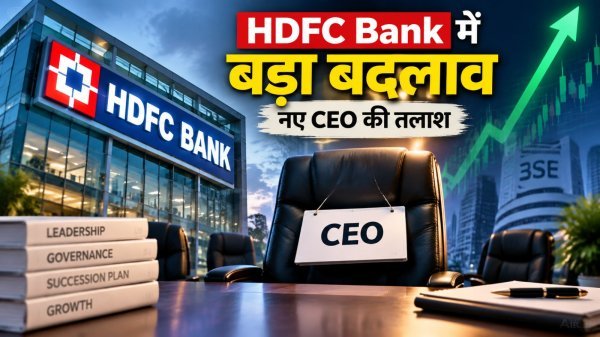 Share Market News: HDFC Bank में बदलाव, नए CEO की तलाश शुरू जिमी टाटा को मिली जिम्मेदारी