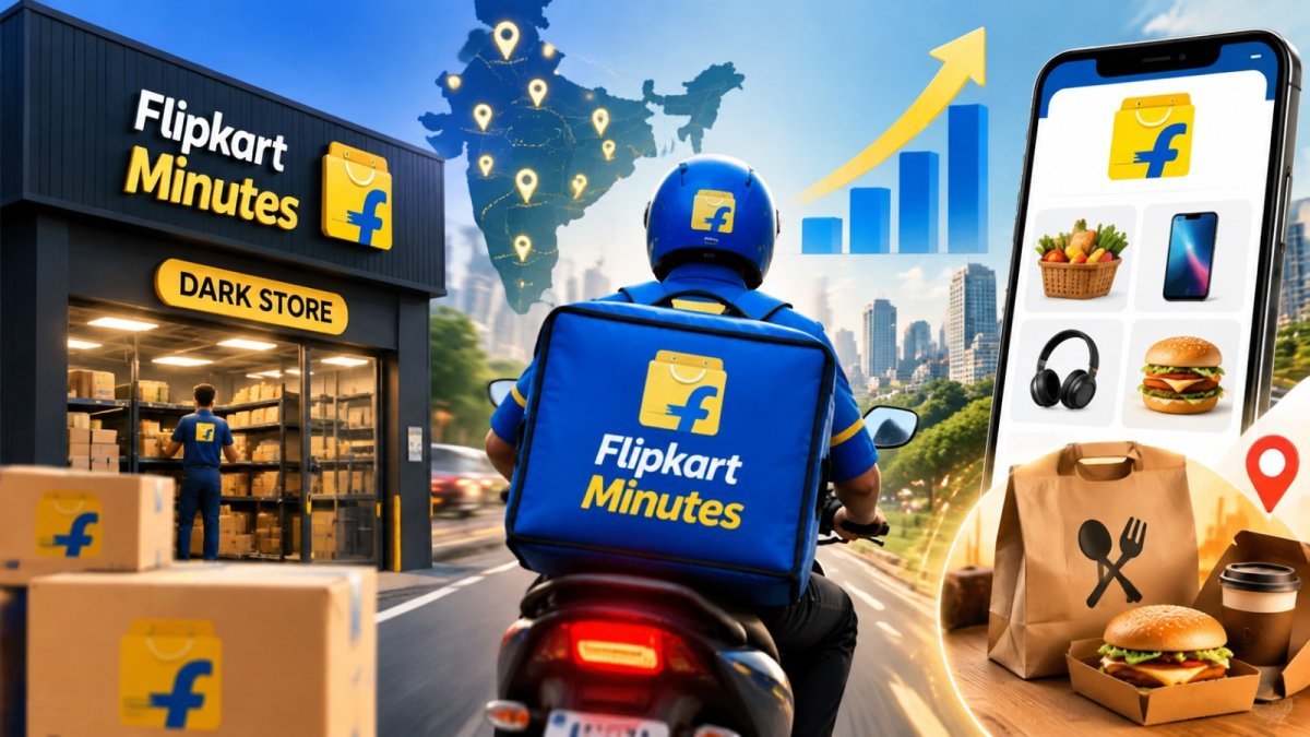 Flipkart Minutes quick commerce expansion (Image Source: AI Photo)