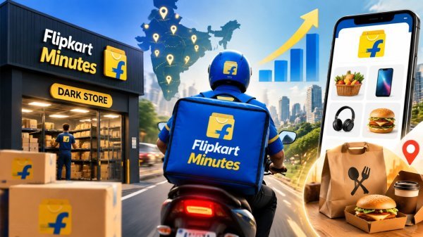 Flipkart Minutes: त्वरित डिलीवरी सेवा 4 गुना बढ़ी, 150 से अधिक शहरों तक विस्तार