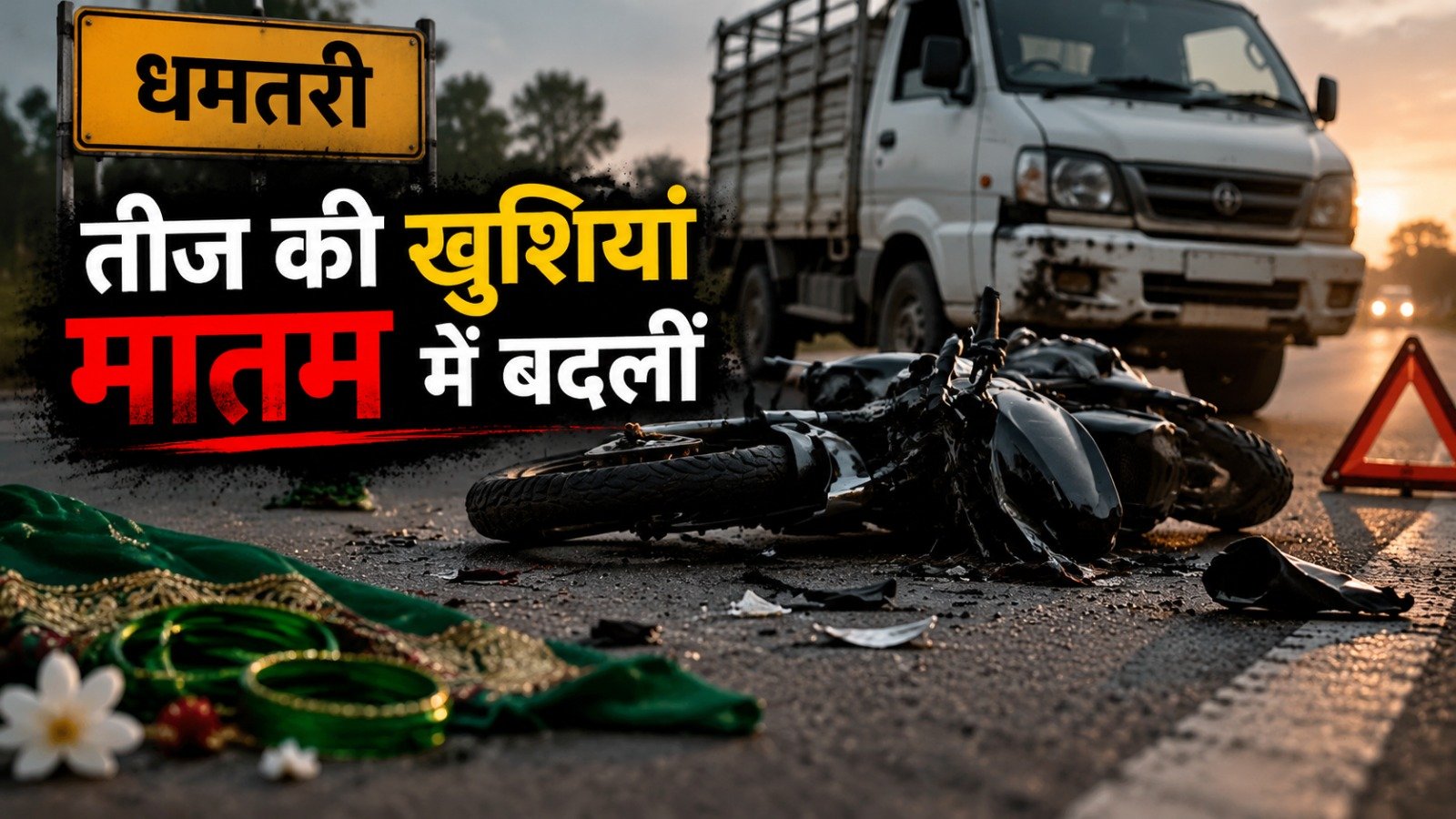Brother and sister killed after being hit by speeding pickup truck (Image Source: AI Photo)