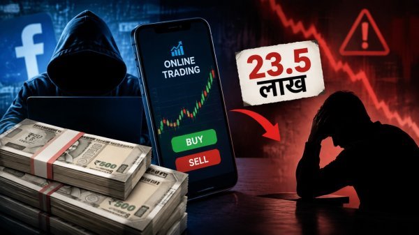 Raipur Cyber Crime : फेसबुक विज्ञापन बना ठगी का जाल, रायपुर के ठेकेदार ने गंवाए 23 लाख से ज्यादा