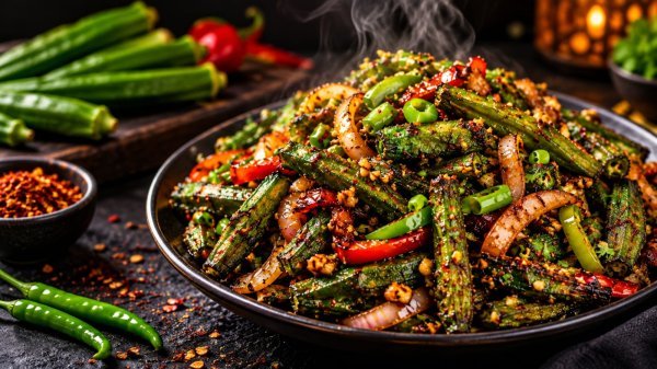 Crispy Chilli Bhindi Recipe : घर पर बनाएं रेस्टोरेंट स्टाइल कुरकुरी भिंडी, जानें पूरी रेसिपी