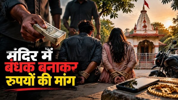 Mahasamund News: मंदिर में युवक-युवती को 6 घंटे तक बनाया बंधक, मारपीट और पैसों की मांग, समिति अध्यक्ष समेत साथियों पर केस