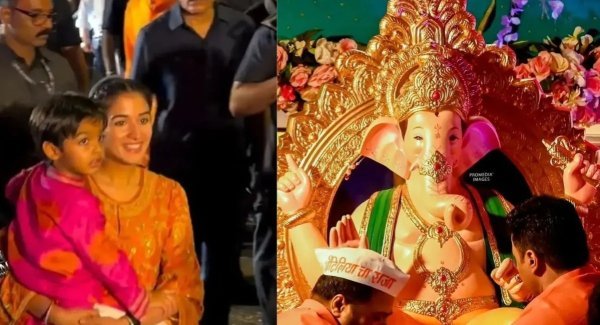 Ganesh Chaturthi Special: अंबानी परिवार ने धूमधाम से किया बप्पा का स्वागत, ट्रेडिशनल लुक्स ने जीता दिल