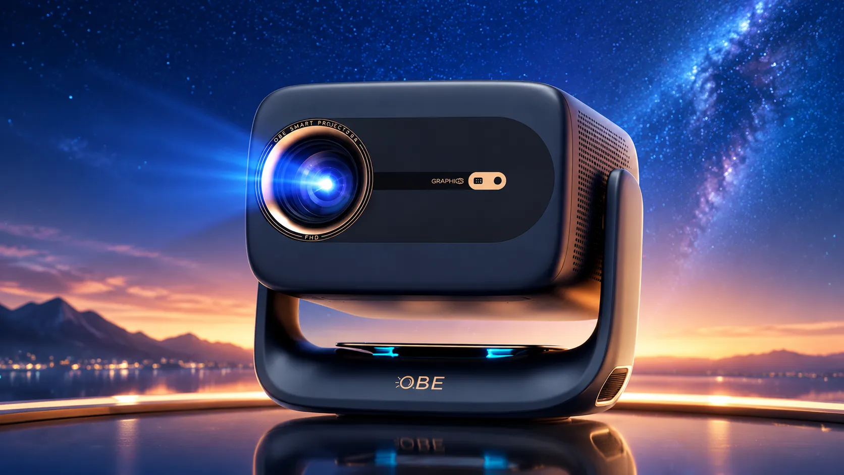 Smart projector with 4K support ( Image Source - Social Media )