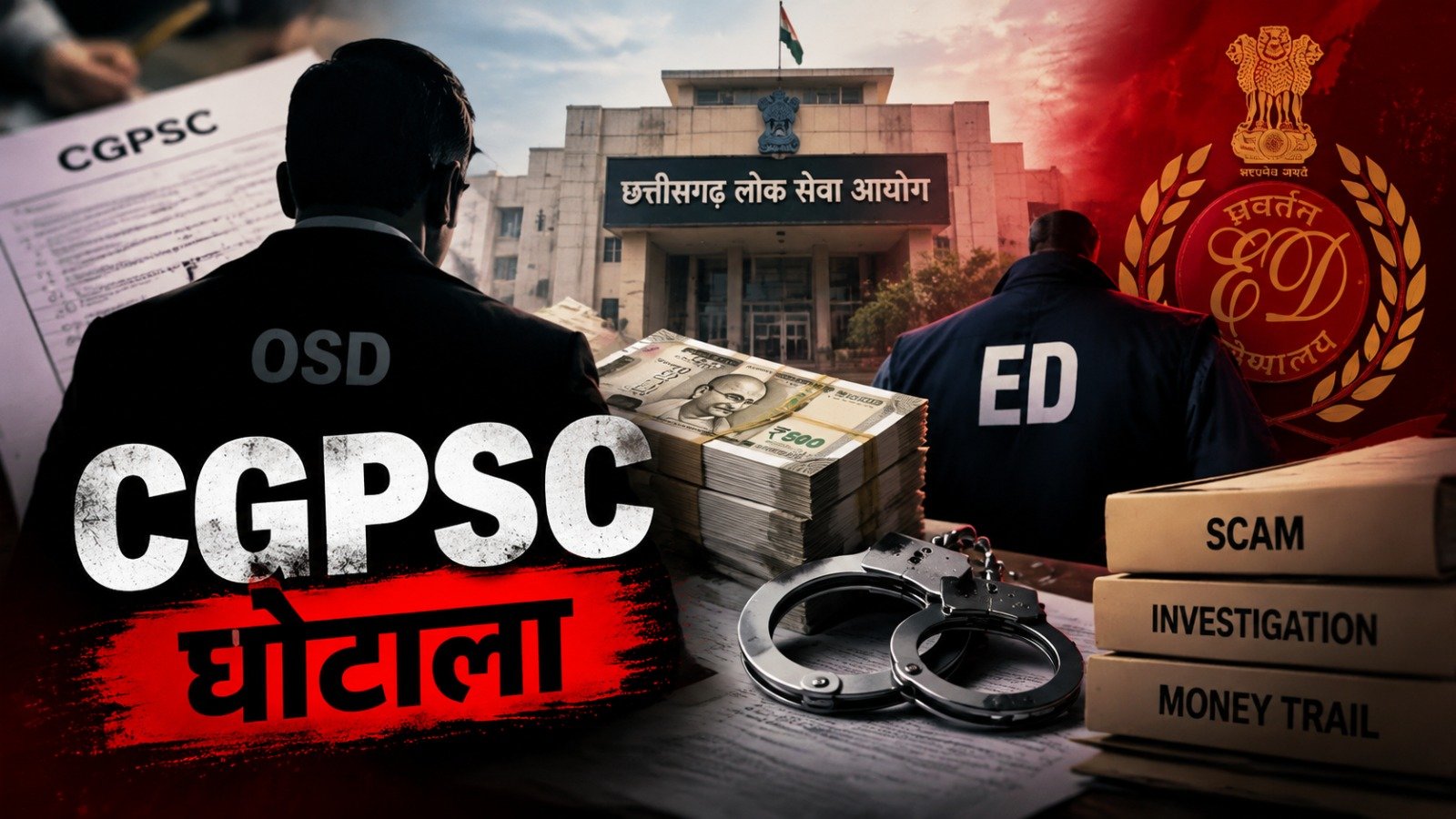 CGPSC scam ED investigation (Image Source: AI Photo)