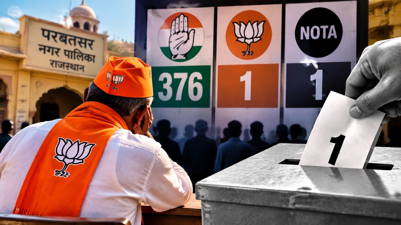 BJP candidate received only one vote (Image Source: AI Photo)