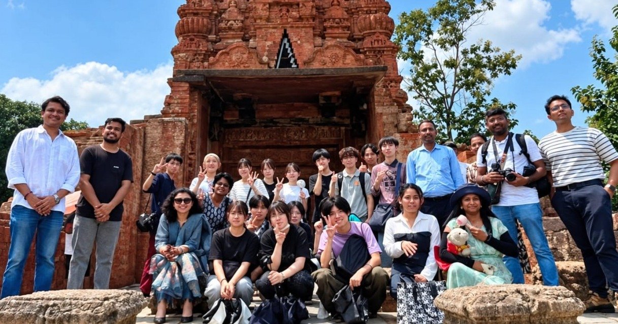 Japanese university delegation visited. (Image Source: CGDPR)