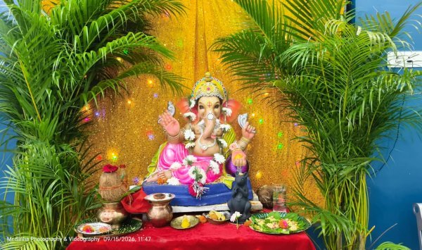 Ganesh Utsav Mahasamund: जयघोष के साथ जगह-जगह आतिशी स्वागत, कीर्तिमान में भी विराजे विघ्नहर्ता