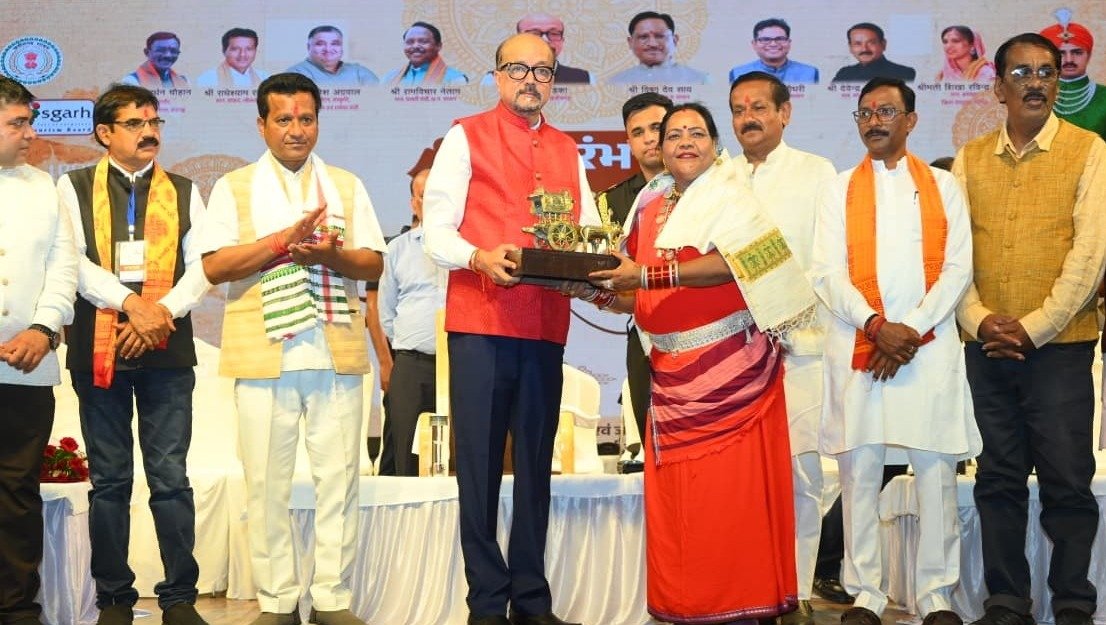 41st Chakradhar Samaroh begins in Raigarh. (Image Source: CGDPR)