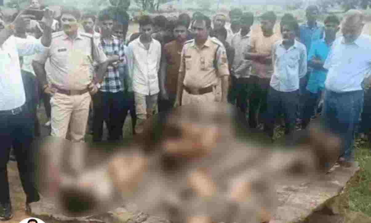 Four brothers drowned in Ashoknagar well(Image Source: Keertiman Media)