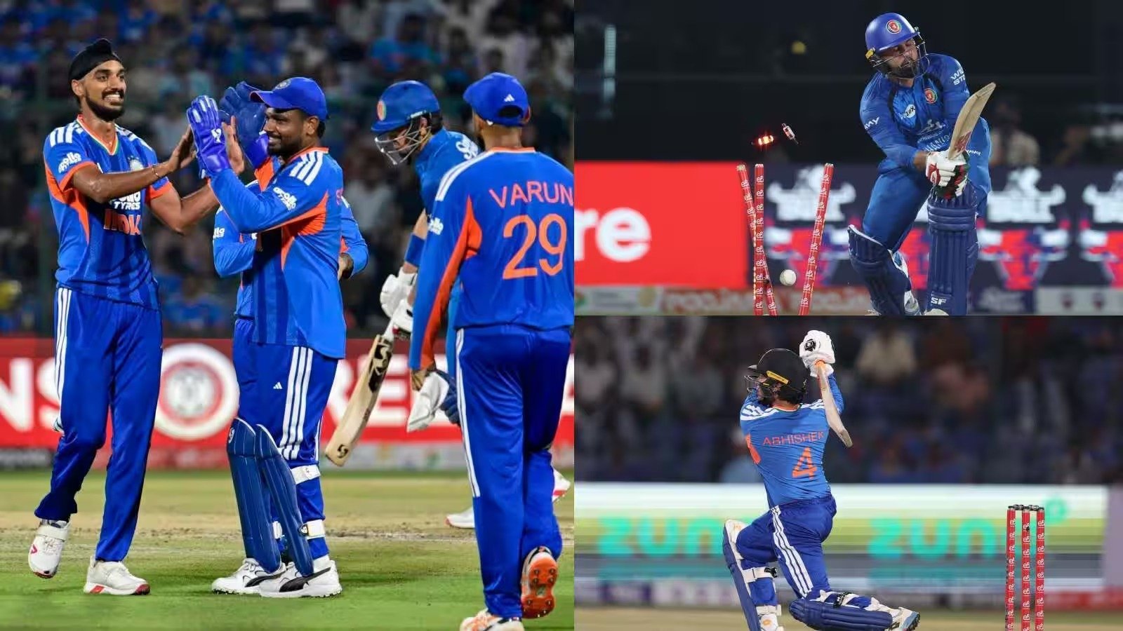 India beats Afghanistan in T20 match(Image Source: Social Media)