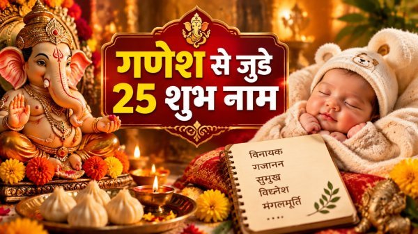 Ganesh Chaturthi Special: गणपति उत्सव में बेटे का जन्म, रखें भगवान गणेश से जुड़े 25 शुभ नाम, जानें जन्म कथा?