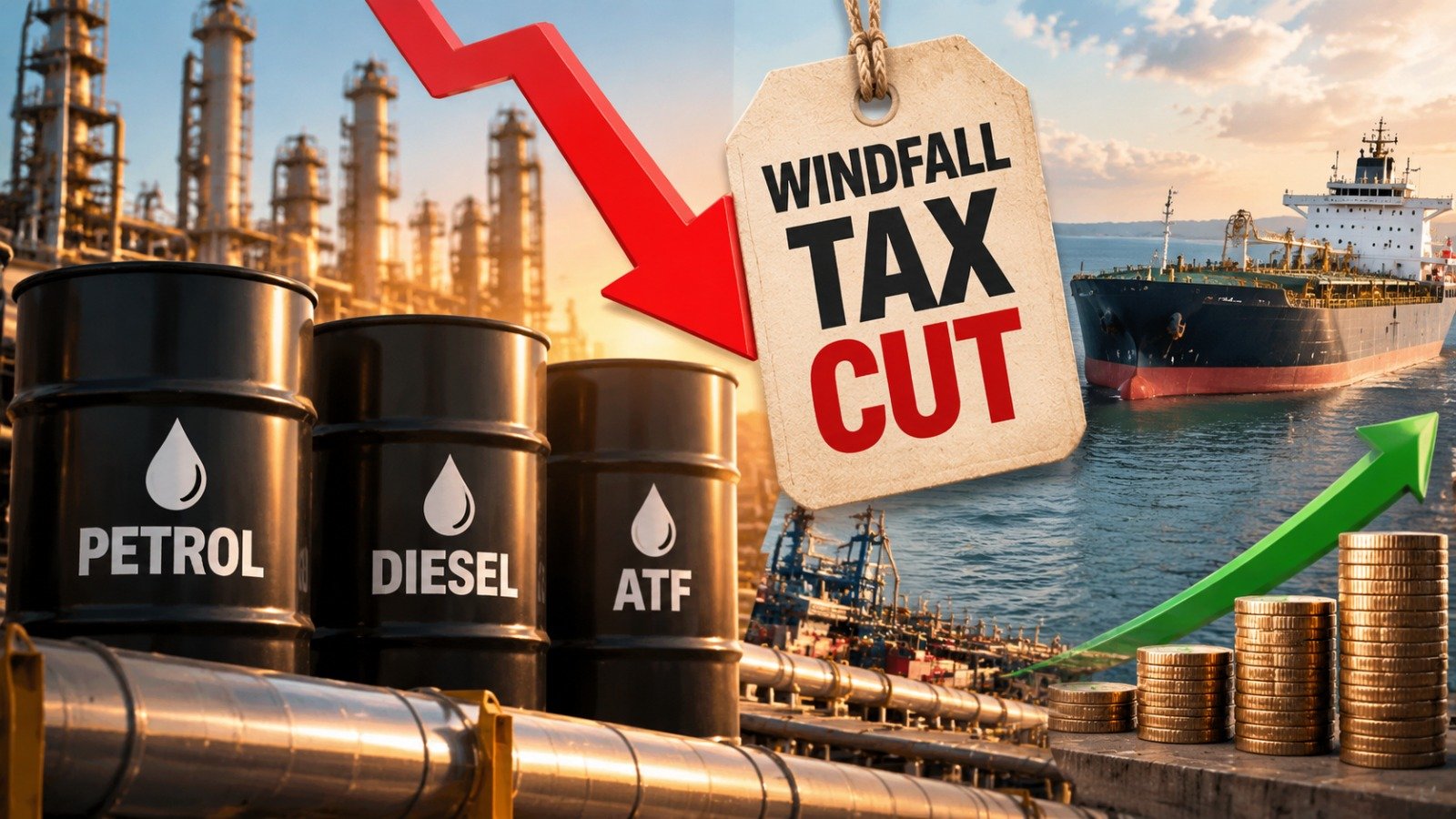 Relief for oil companies on export tax (Image Source: AI Photo)