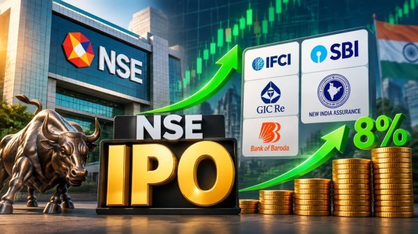 Share Market News: NSE IPO खुलते ही सरकारी कंपनियों के शेयरों में उछाल, 8% तक चढ़े भाव