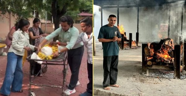 Indore News: चार बेटों ने नहीं निभाया मां का फर्ज, समाजसेवियों ने कराया अंतिम संस्कार