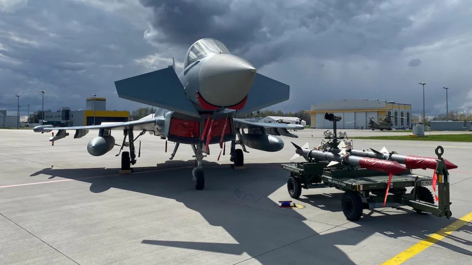 German Eurofighter jets in Latvia ( Image Source - AI Generated )