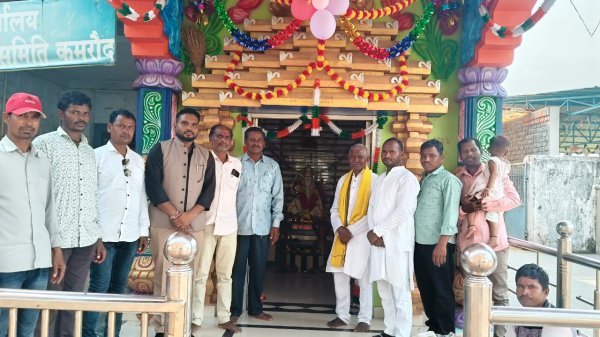 Vishwakarma Jayanti: कमरौद और दाबपाली में दिखा उत्साह, पूजा के साथ युवाओं ने दिया रक्तदान का संदेश