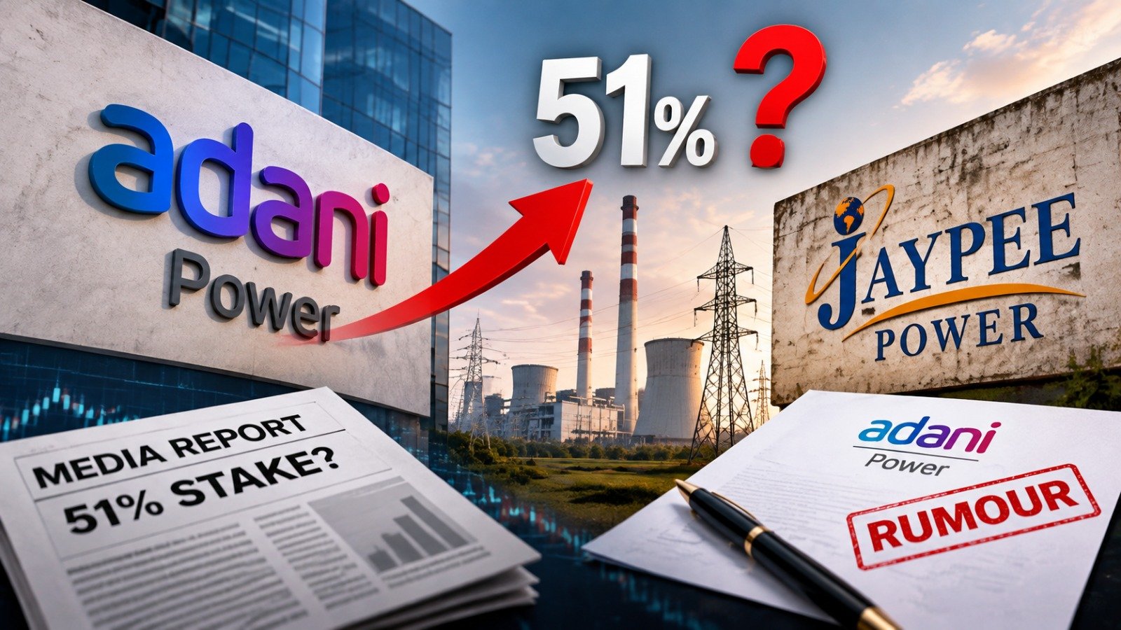 JP Power News: अदाणी ग्रुप के 51% हिस्सेदारी लेने की खबर पर कंपनी ने दिया जवाब, जानिए क्या है पूरा मामला