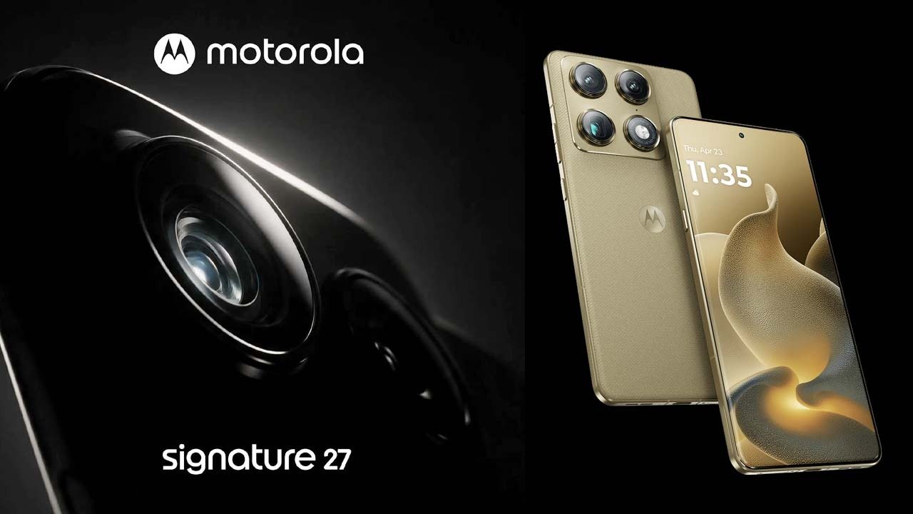 Motorola Signature 27: 200MP कैमरा और प्रीमियम डिजाइन के साथ 22 सितंबर को होगी एंट्री