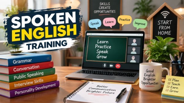 Spoken English Training: घर से शुरू करें स्किल बेस्ड स्टार्टअप, जानें आसान तरीका
