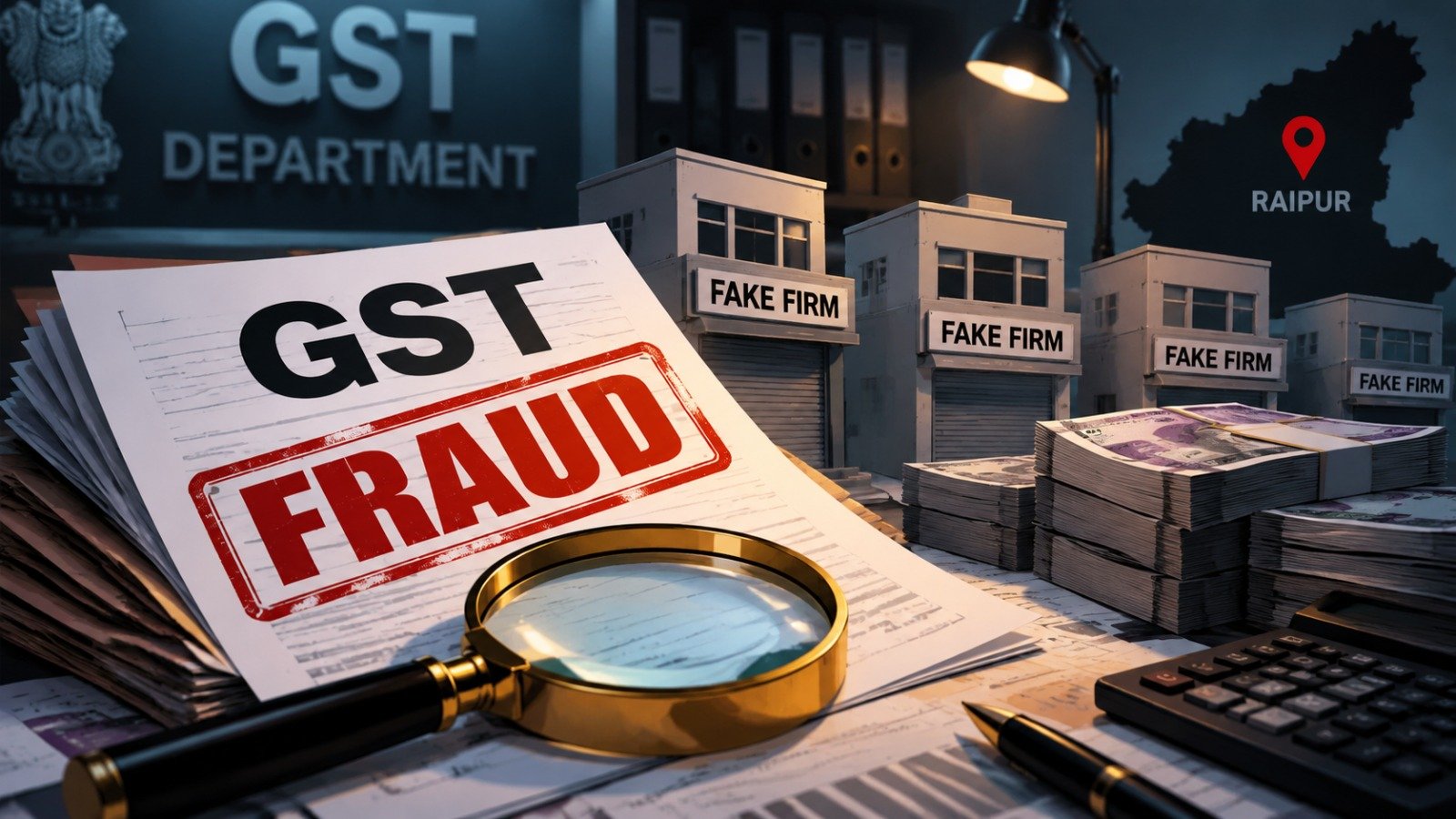 GST Fraud Case: फर्जी दस्तावेजों से 10 फर्में बनाकर करोड़ों का कारोबार दिखाने का आरोप, FIR दर्ज