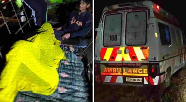 Khargone news: बदहाल सड़क बनी मुसीबत, एंबुलेंस फंसी तो बैलगाड़ी से ले जाना पड़ा प्रसूता, नवजात की मौत