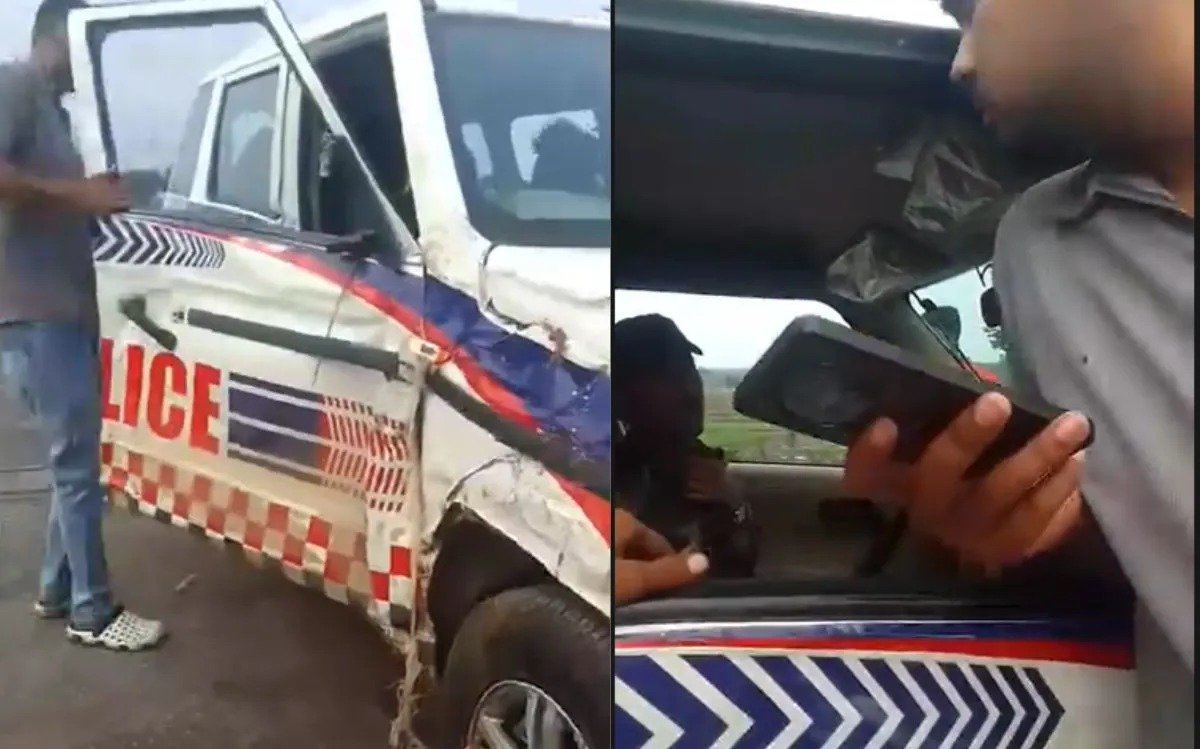 CG Police News: ड्यूटी के दौरान शराब सेवन और वाहन हादसे पर आरक्षक के खिलाफ सख्त कार्रवाई