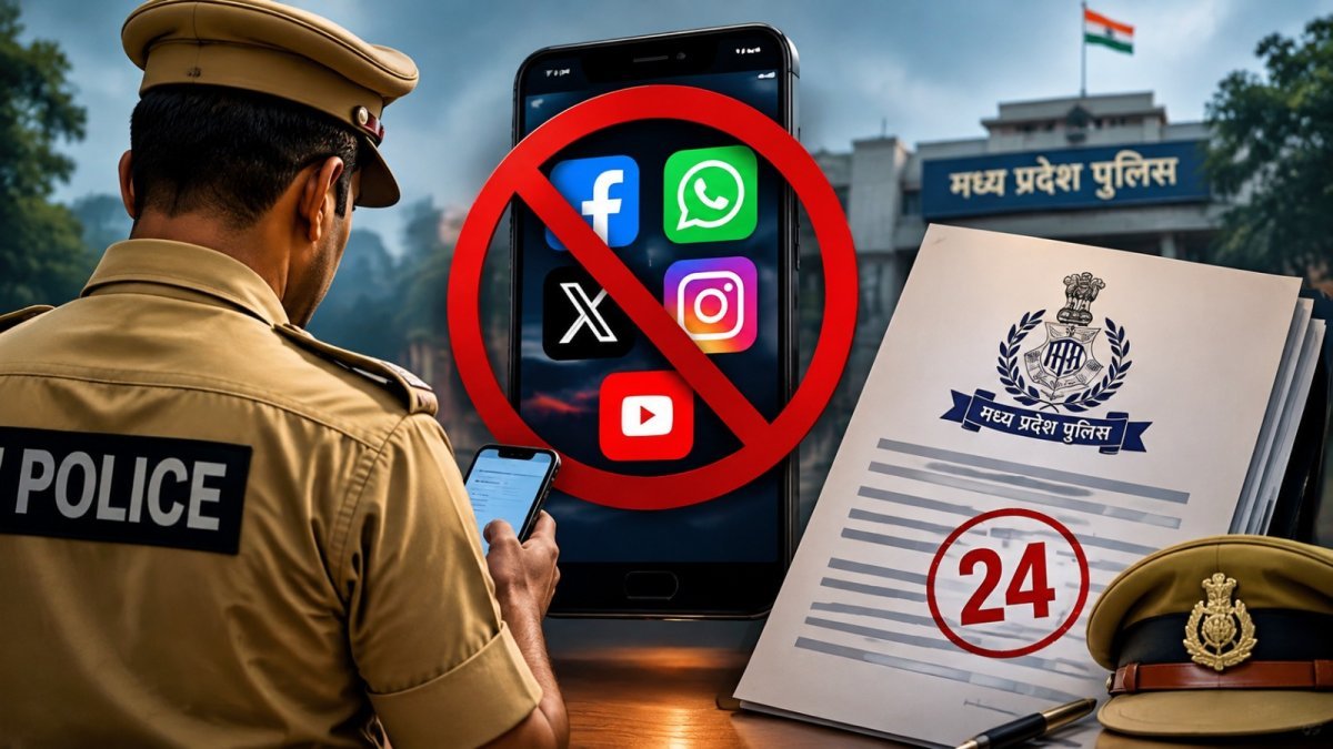 Madhya Pradesh Police issues social media guidelines (Image Source: AI Photo)