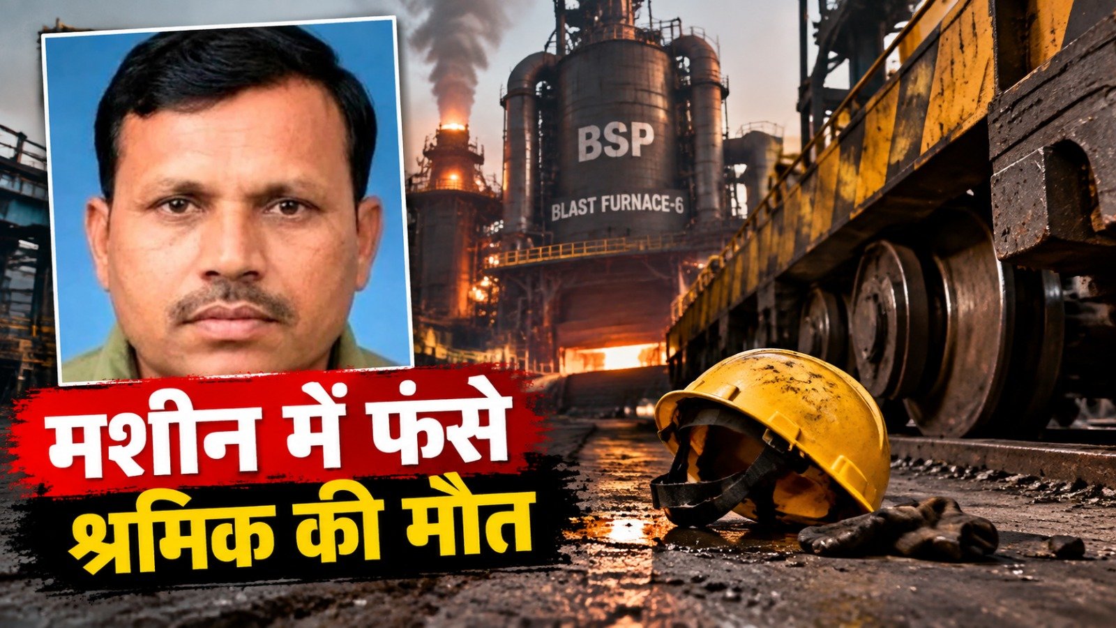 Bhilai Steel Plant Accident: मशीन की चपेट में आने से ठेका मजदूर की मौत, जांच शुरू