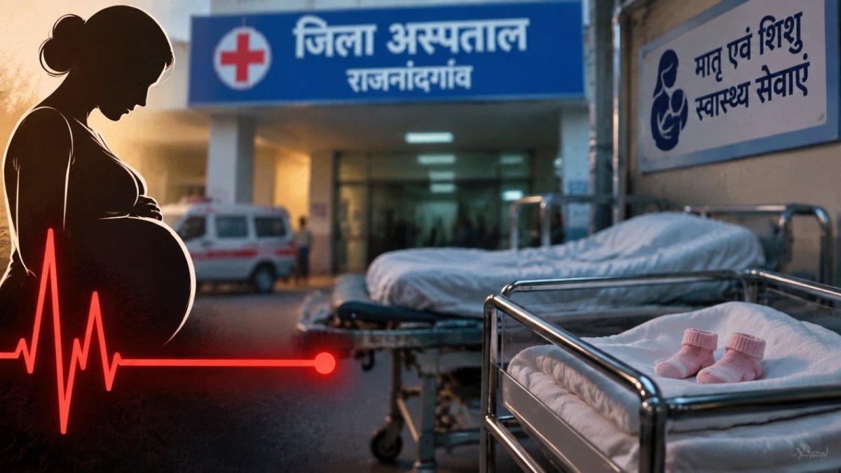 Rajnandgaon hospital mother newborn death case(Image Source: AI Photo)