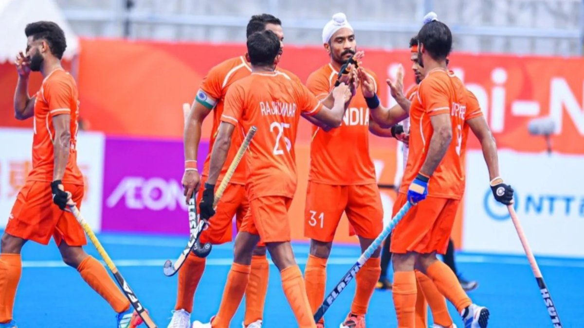 Indian hockey teams victory over Sri Lanka(Image Source: Social Media)